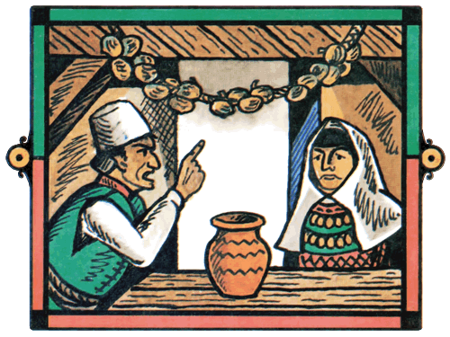 World Sayings.ru - Албанская народная сказка - Глупая жена