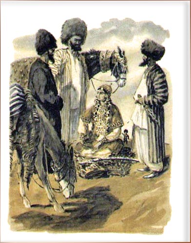 World Sayings.ru - Туркменские народные сказки - Ярты-гулок и разбойники