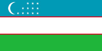 флаг Узбекистана