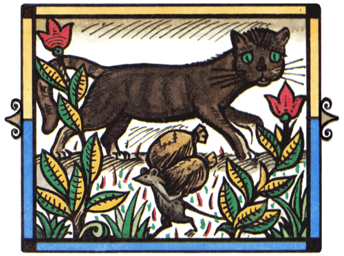 World Sayings.ru - Албанская народная сказка - Мышь, кот и сверчок