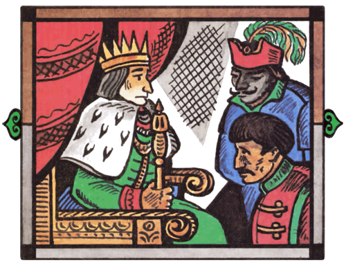 World Sayings.ru - Албанская народная сказка - Двое разбойников и король