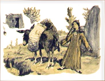 World Sayings.ru - Туркменские народные сказки - Три лепёшки